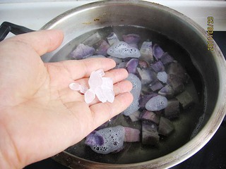 紫薯火龙果糖水的做法步骤4