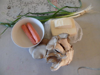 【菜谱换礼】——豆腐蘑菇一锅烩的做法步骤：1